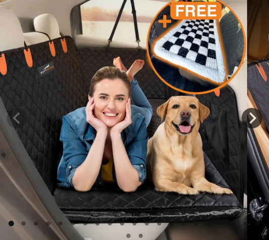 Back Seat Extender : Transform your back seat into a safe, spacious dog lounge.