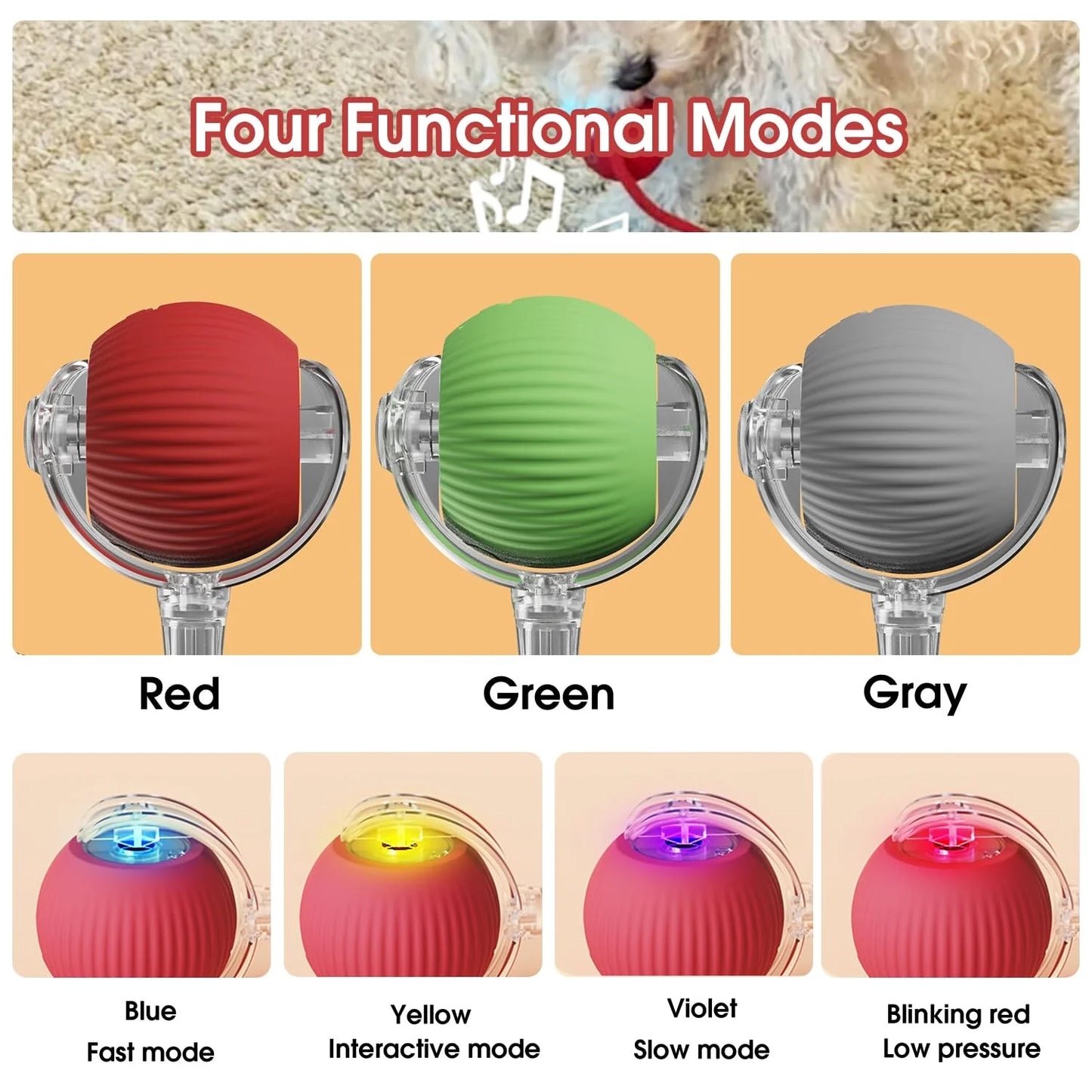 SmartChase™ Pet Toy Ball