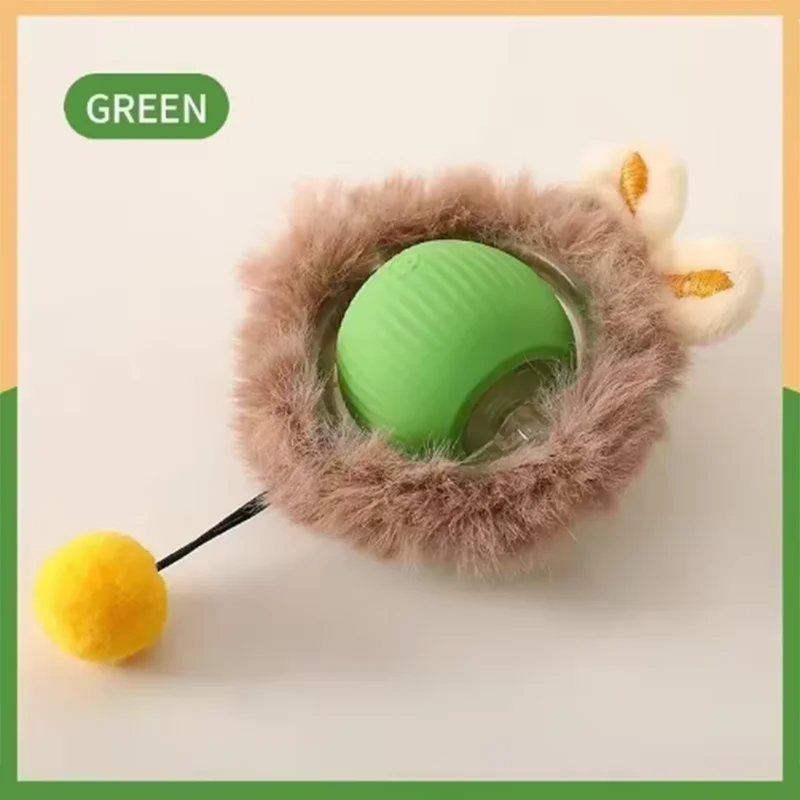 Smart Tail Motion Ball β Rechargeable Interactive Cat Toy for Indoor Fun & Hunting Instincts