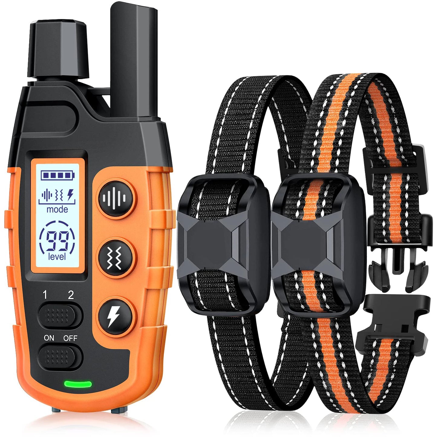 Advanced Remote Dog Training Collar with LCD Display β 3 Modes, Waterproof & Adjustable