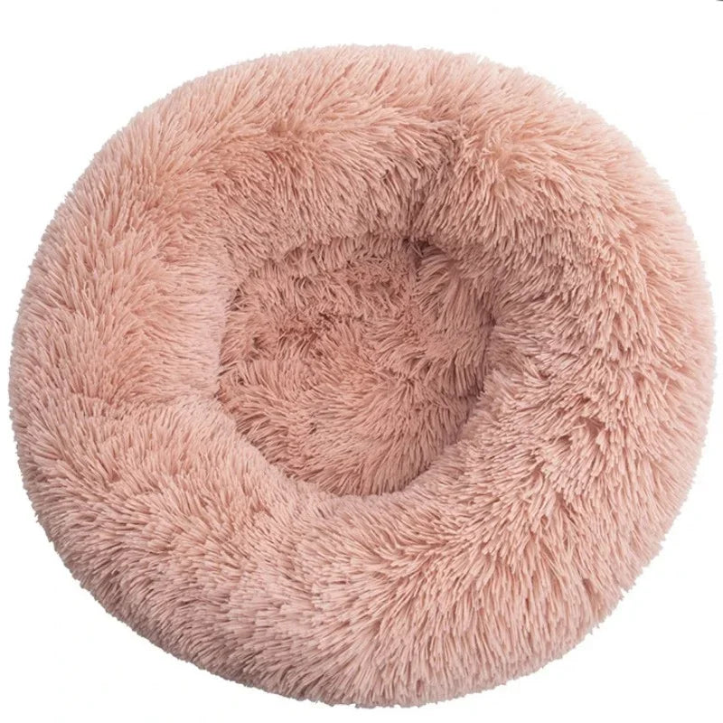 Fluffy Calming Donut Bed β Soft Pet Bed for Anxiety Relief & Better Sleep