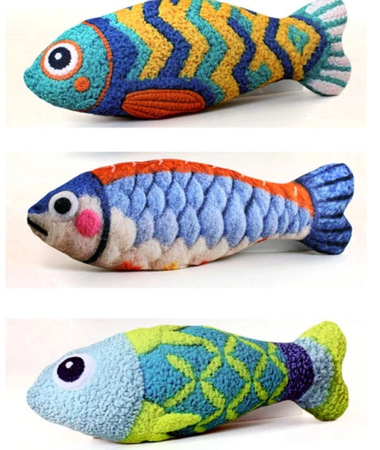 PurrPatterns™ – Catnip Fish Toy