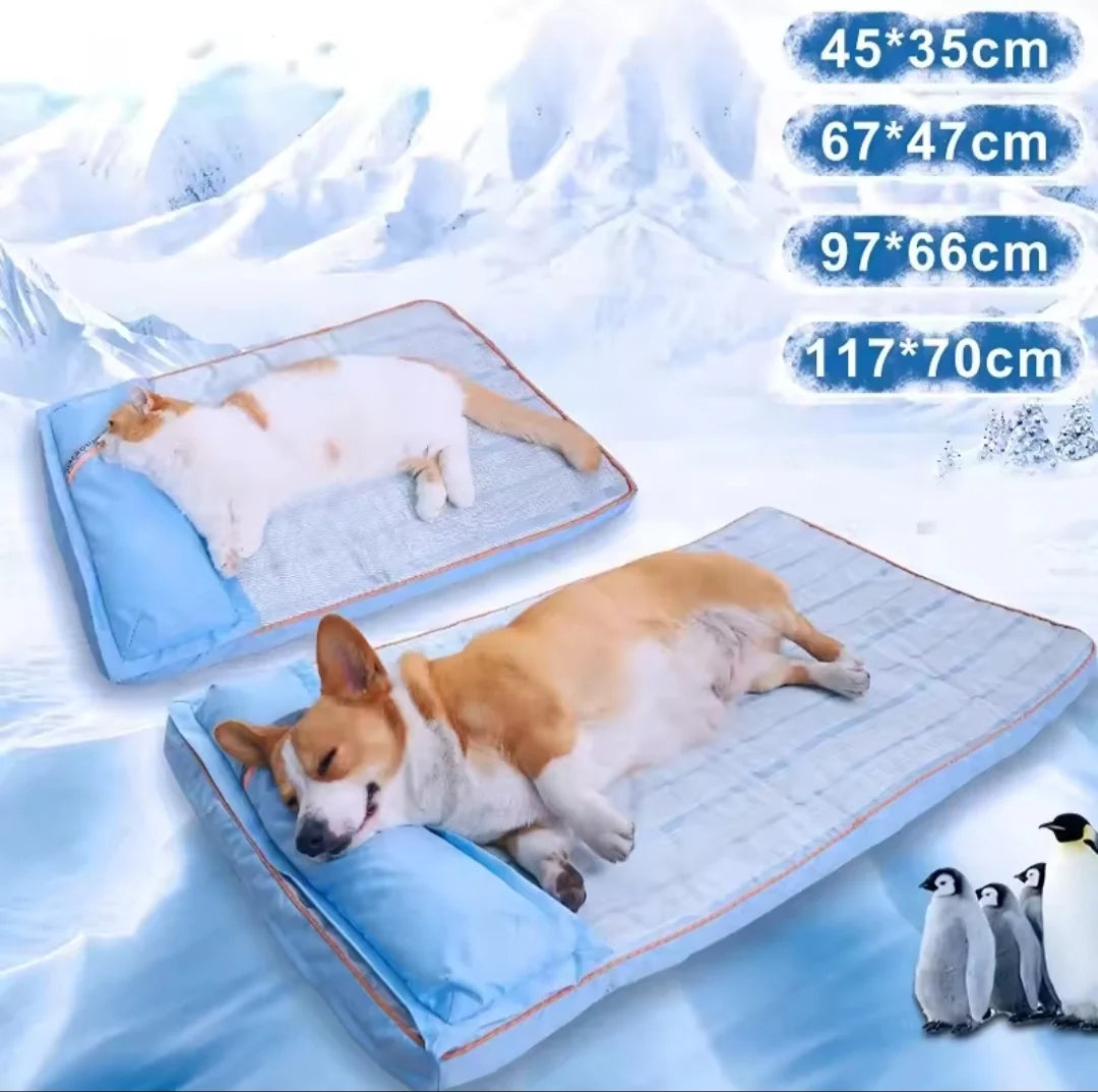 FrostPaws™ Orthopedic Cooling Dog Bed