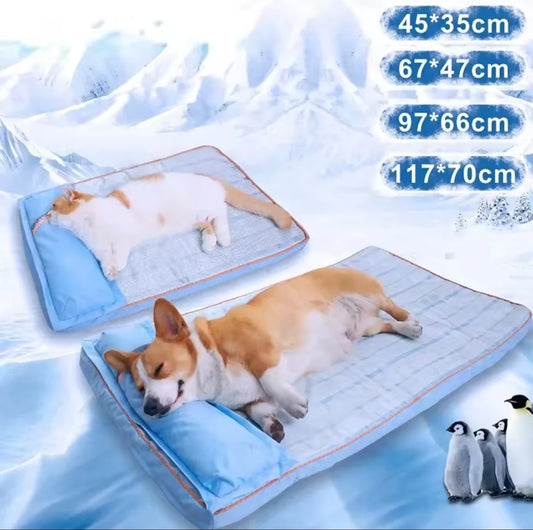 FrostPaws™ Orthopedic Cooling Dog Bed