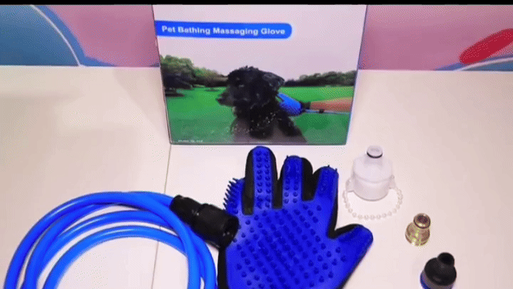 AquaPaw Complete Pet Washing & Grooming Kit