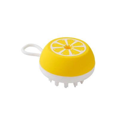 AquaSoothe – Silicone Pet Shower Brush with Shampoo Dispenser