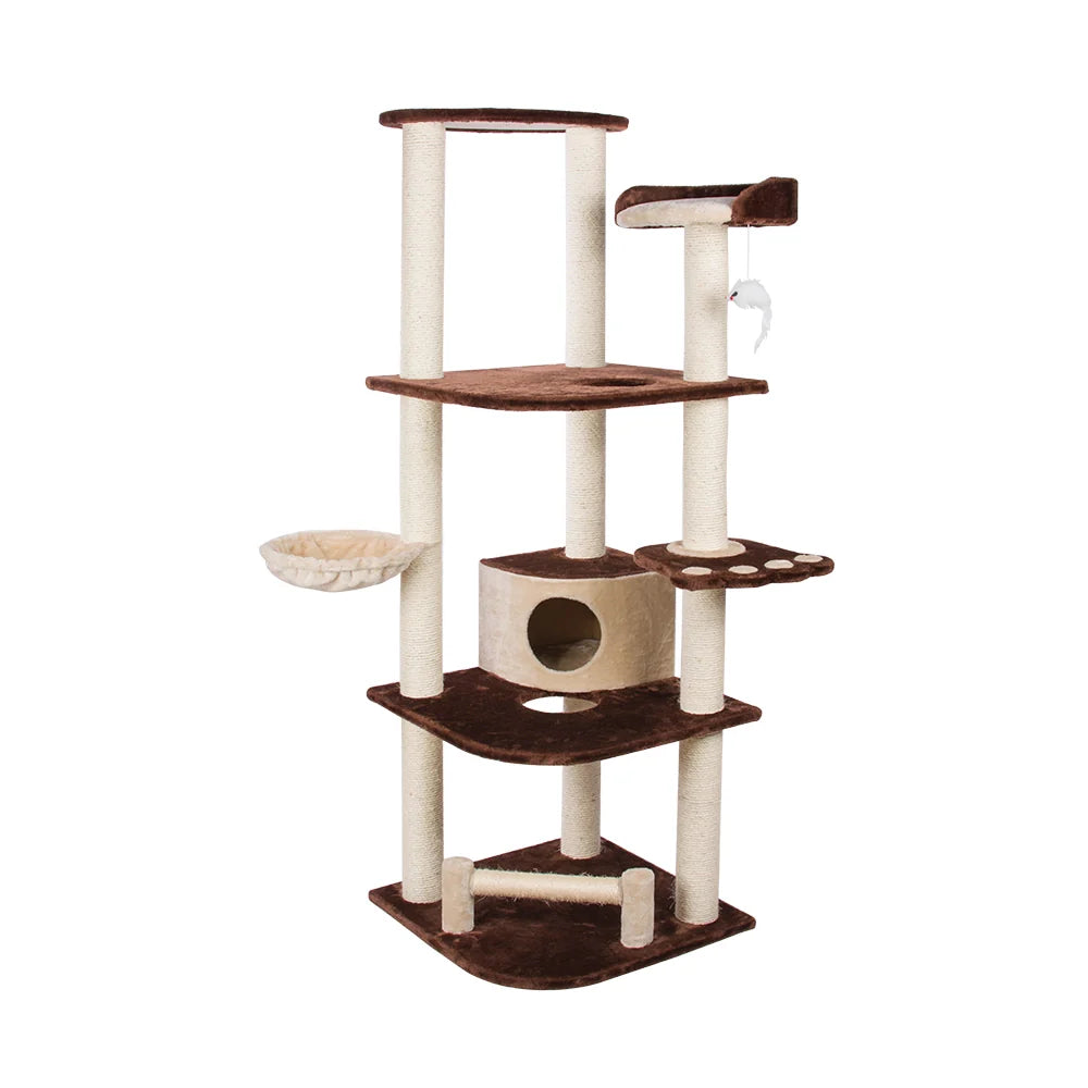 ClimberPal™ – Big Size Double Color Cat Tree Tower