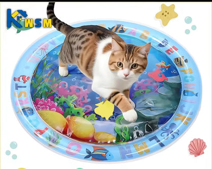 Interactive Cooling Water Play Mat for Cats