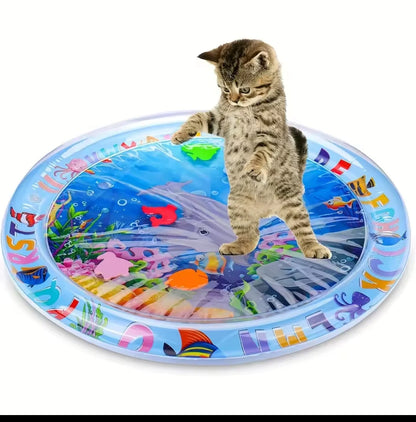 Interactive Cooling Water Play Mat for Cats
