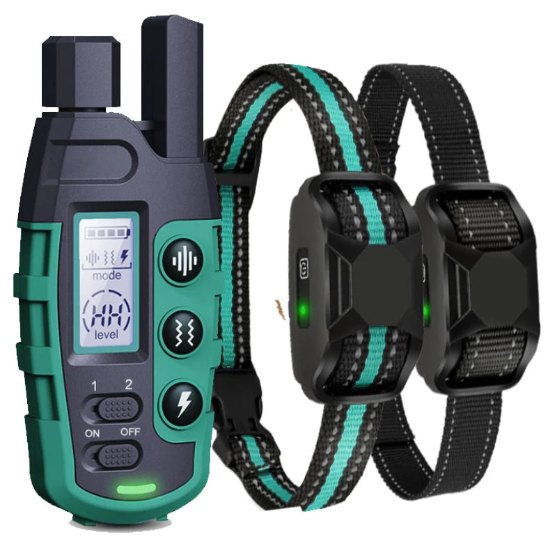 Advanced Remote Dog Training Collar with LCD Display – 3 Modes, Waterproof & Adjustable