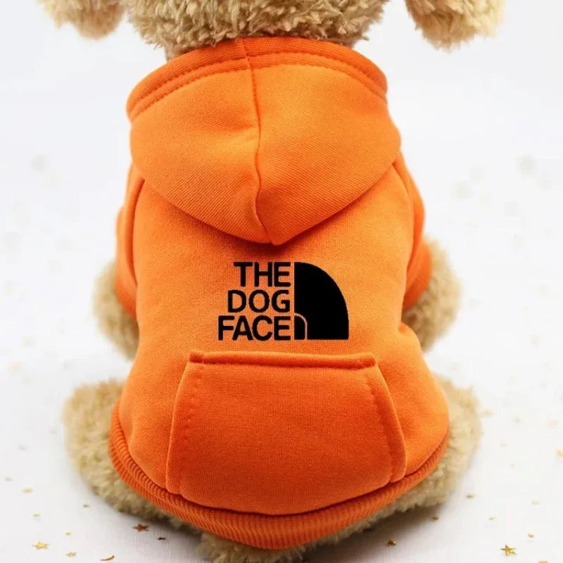 The Dog Face Cozy Fleece Hoodie for Dogs