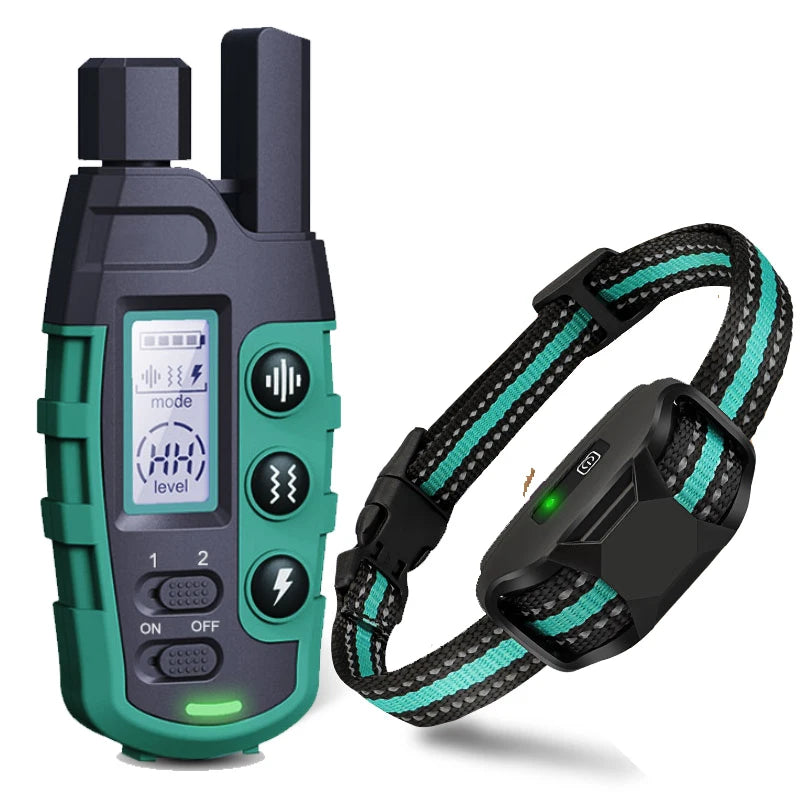 Advanced Remote Dog Training Collar with LCD Display – 3 Modes, Waterproof & Adjustable