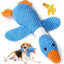 Durable Plush Duck Dog Toy – Squeaky Chew Toy for Aggressive Chewers