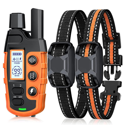 Advanced Remote Dog Training Collar with LCD Display – 3 Modes, Waterproof & Adjustable