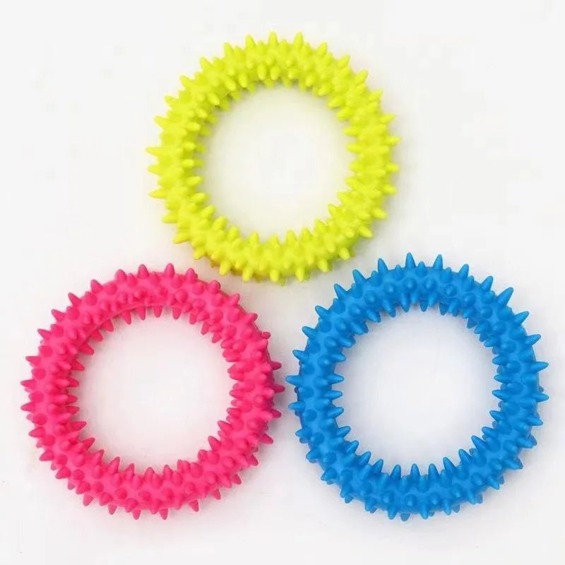 ColorChew 3-Pack – Textured Dog Chew Toys for Puppies & Small Dogs