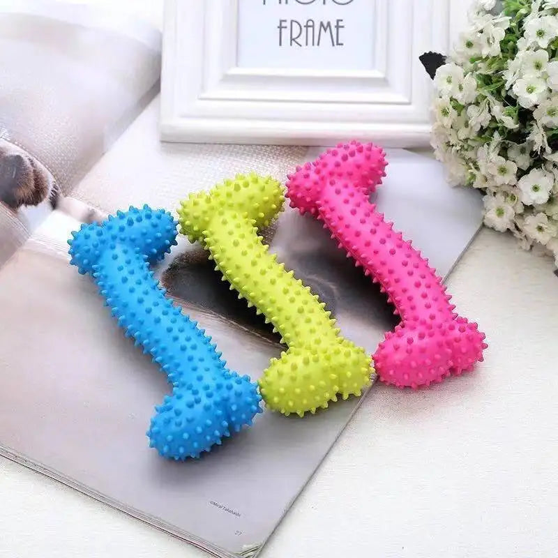 ColorChew 3-Pack – Textured Dog Chew Toys for Puppies & Small Dogs
