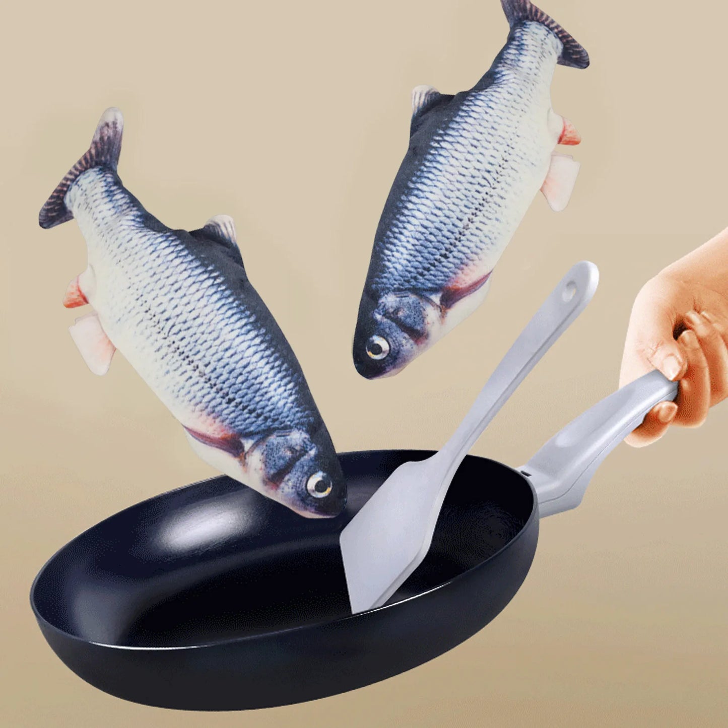 USB Floppy Fish – Interactive Cat Toy That Moves Like Real Prey