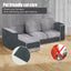 Cat Scratch Furniture Protector Mat for Sofa & Corners