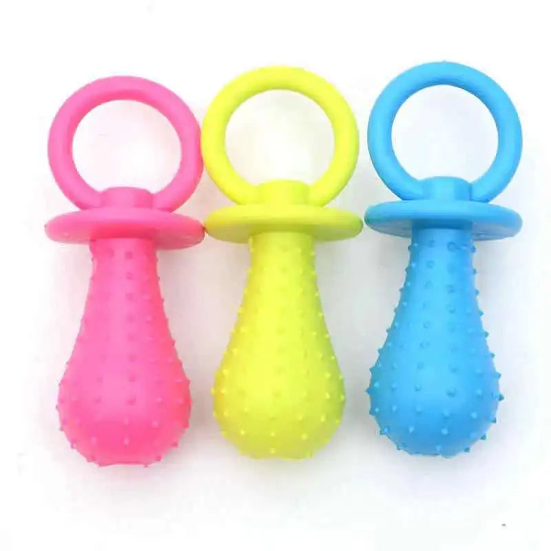 ColorChew 3-Pack – Textured Dog Chew Toys for Puppies & Small Dogs