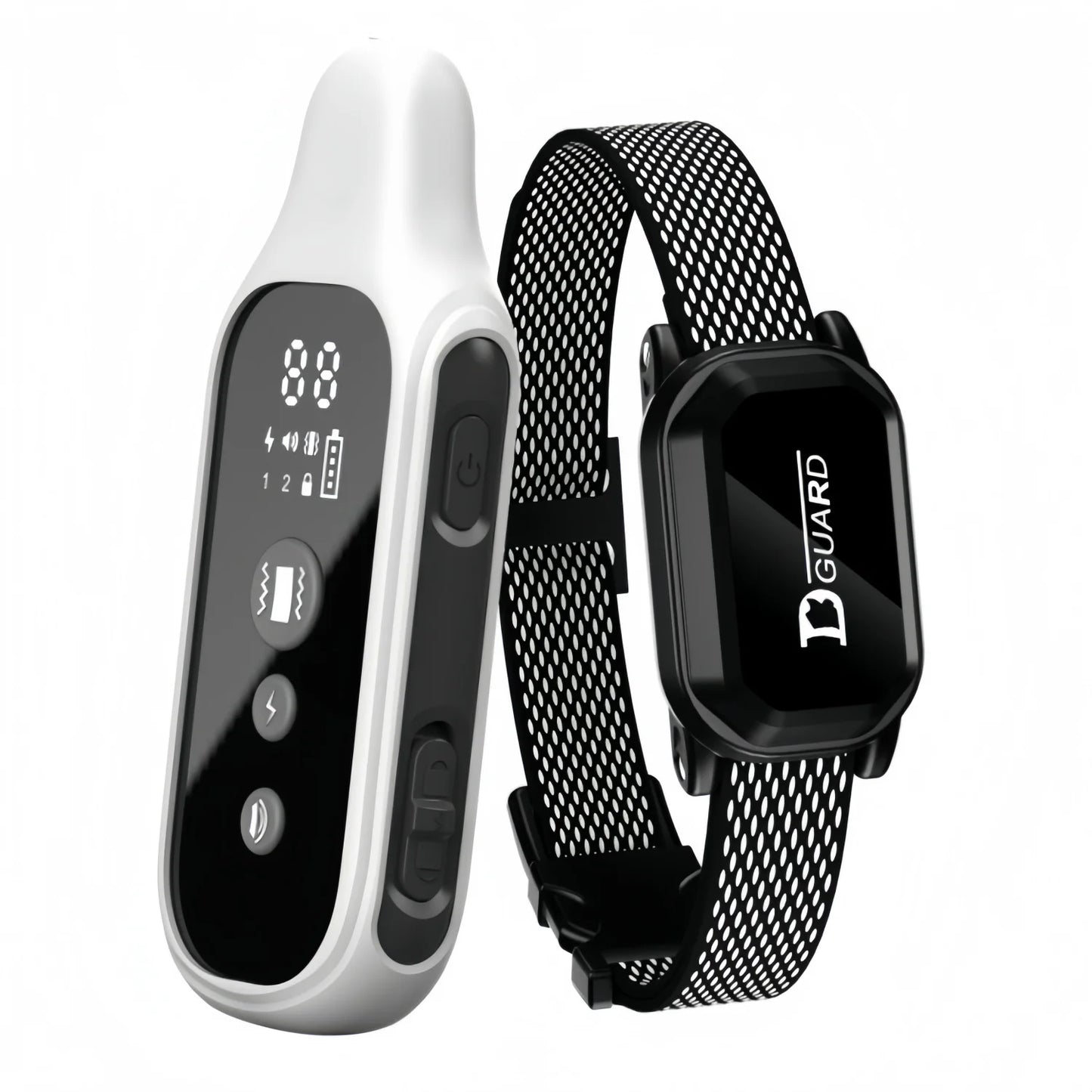 Smart Anti-Bark Dog Training Collar with Remote – Rechargeable & Waterproof