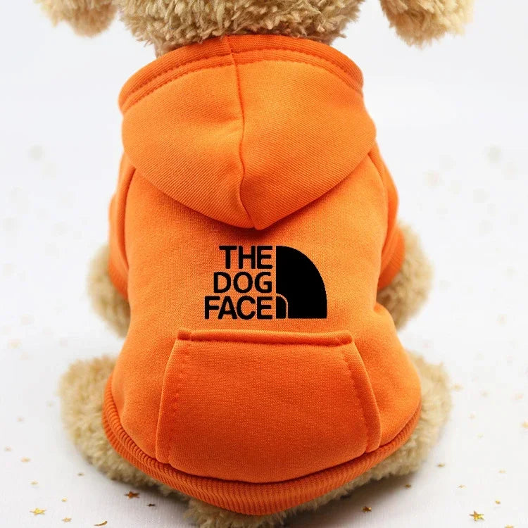 The Dog Face Cozy Fleece Hoodie for Dogs