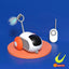 Interactive Remote Cat Toy – Automatic Rolling Robot with Feather & Light Play
