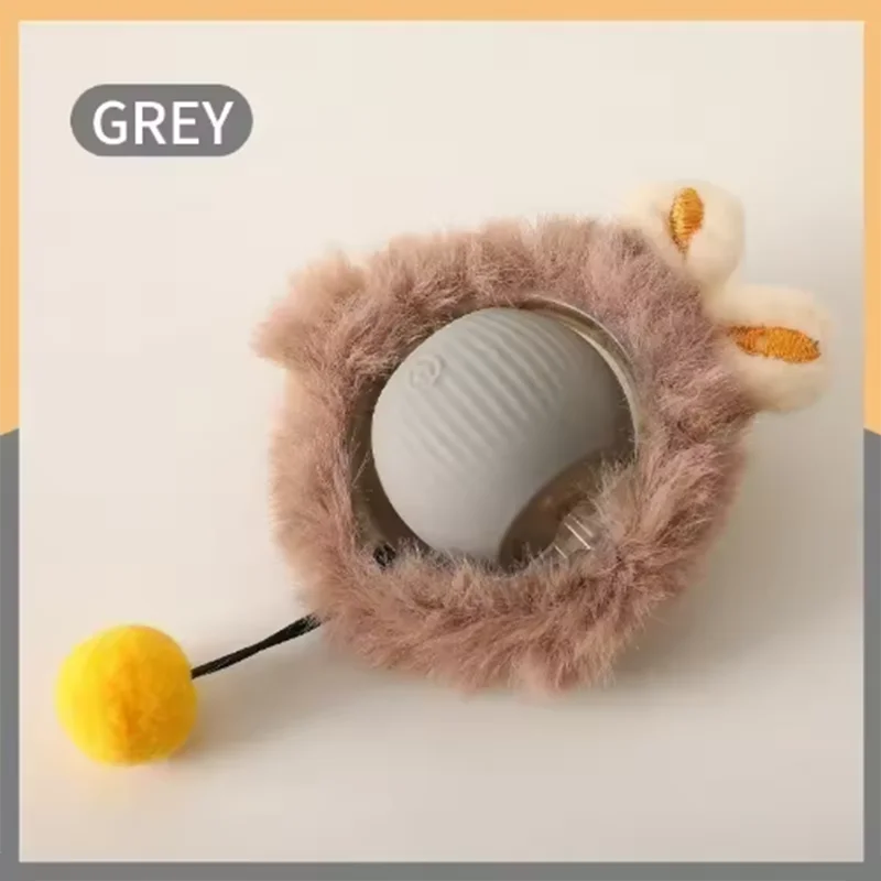 Smart Tail Motion Ball – Rechargeable Interactive Cat Toy for Indoor Fun & Hunting Instincts