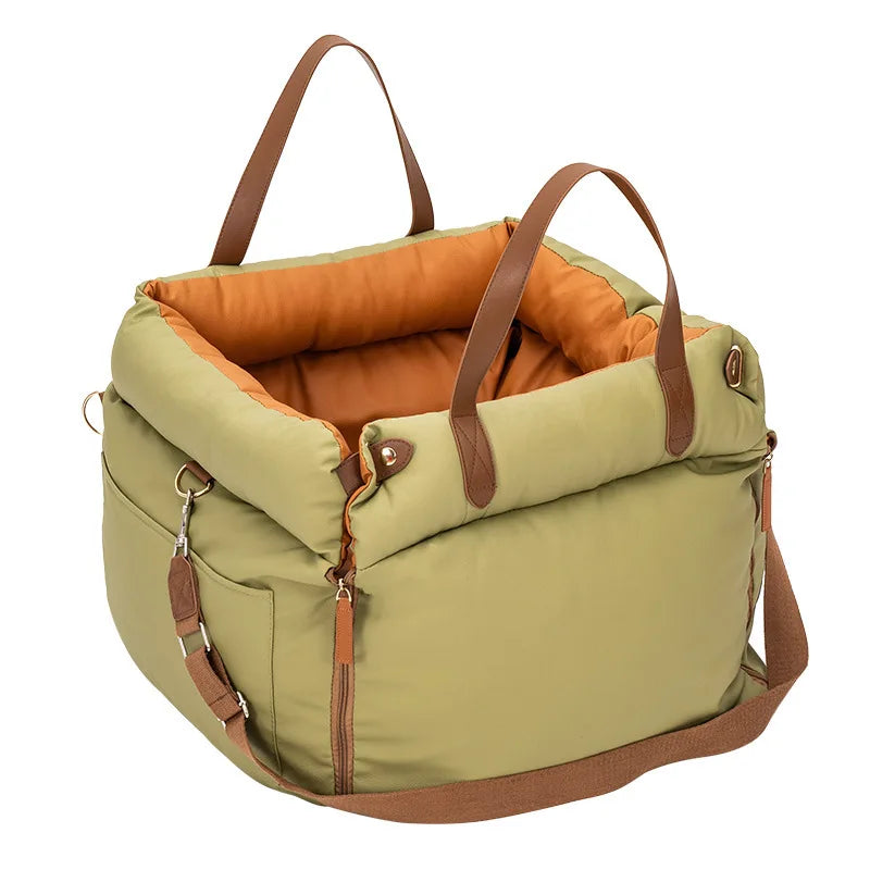 Large Dog Car Seat Bed for Comfortable & Safe Road Trips