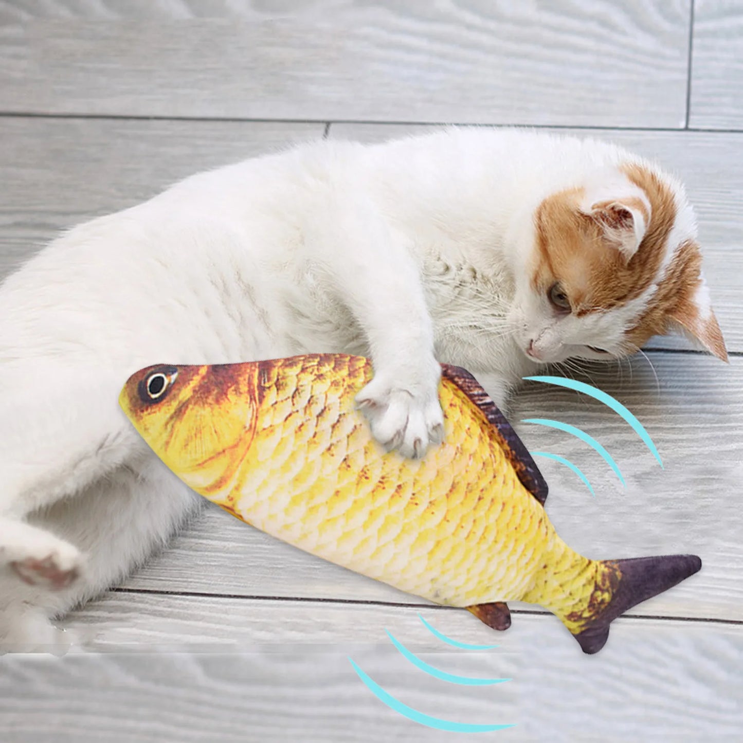 USB Floppy Fish – Interactive Cat Toy That Moves Like Real Prey