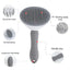 Self-Cleaning Pet Grooming Brush for Dogs & Cats