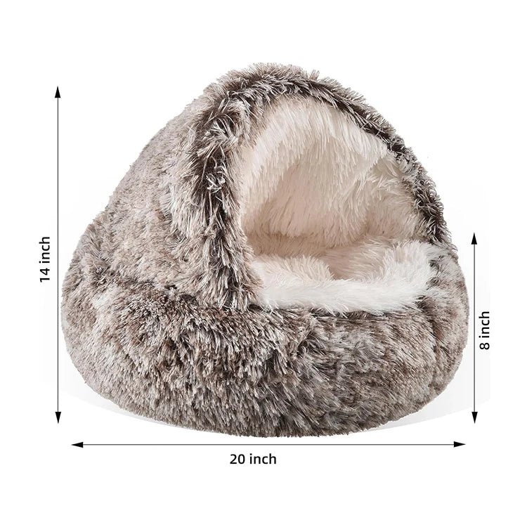 CozyCave™ – Factory Cheap Comfortable Deep Sleep Cute Cat Cave Bed