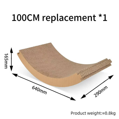 SpinTrack Wooden Cat Exercise Wheel