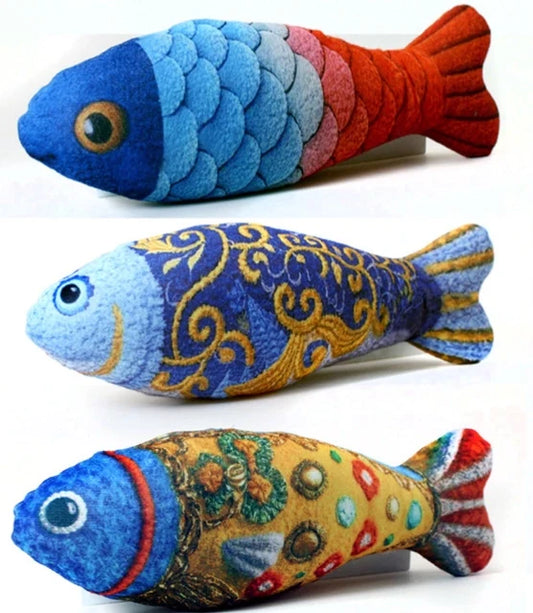 PurrPatterns™ – Catnip Fish Toy